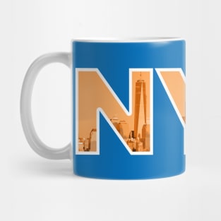 New York Knicks NYK Skyline Mug